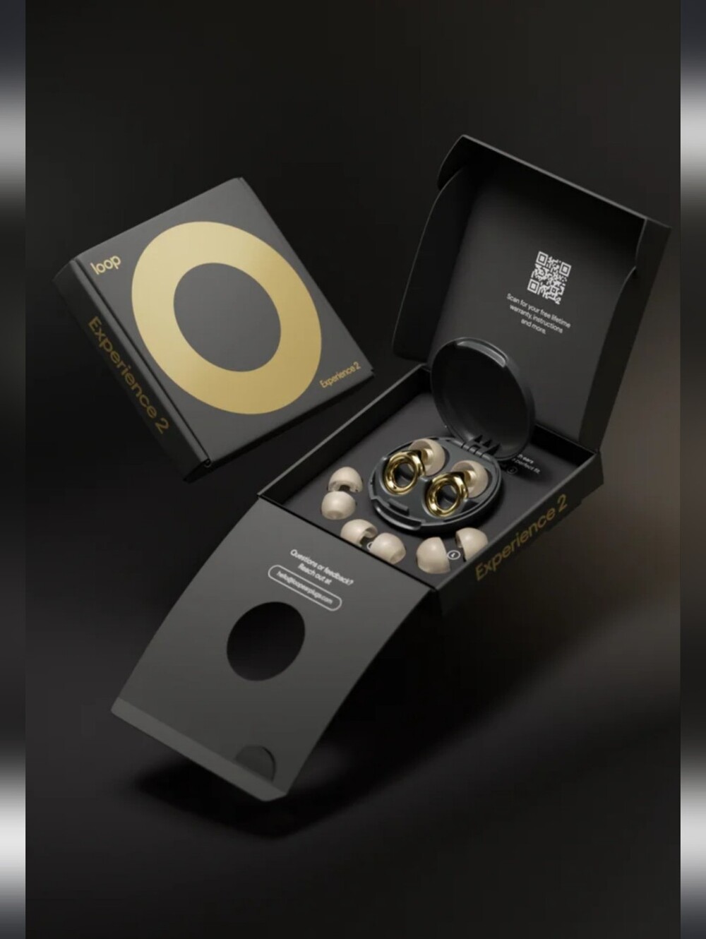 Experience 2 True Wireless Earbuds — Gold and Black